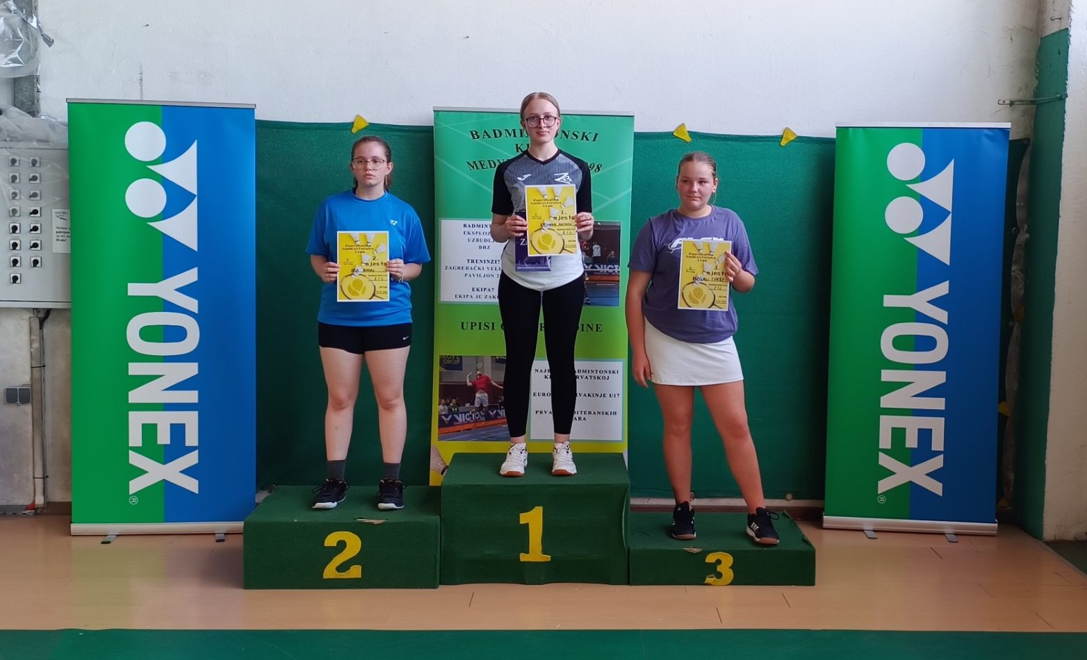 Franka Antolić Secures 1st Position at Zagrebačka Badmintonska Liga